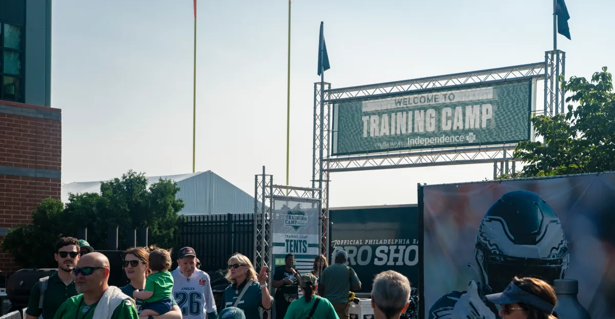 Featured image for Eagles Training Camp Day 11 Highlights: Standouts and Progress