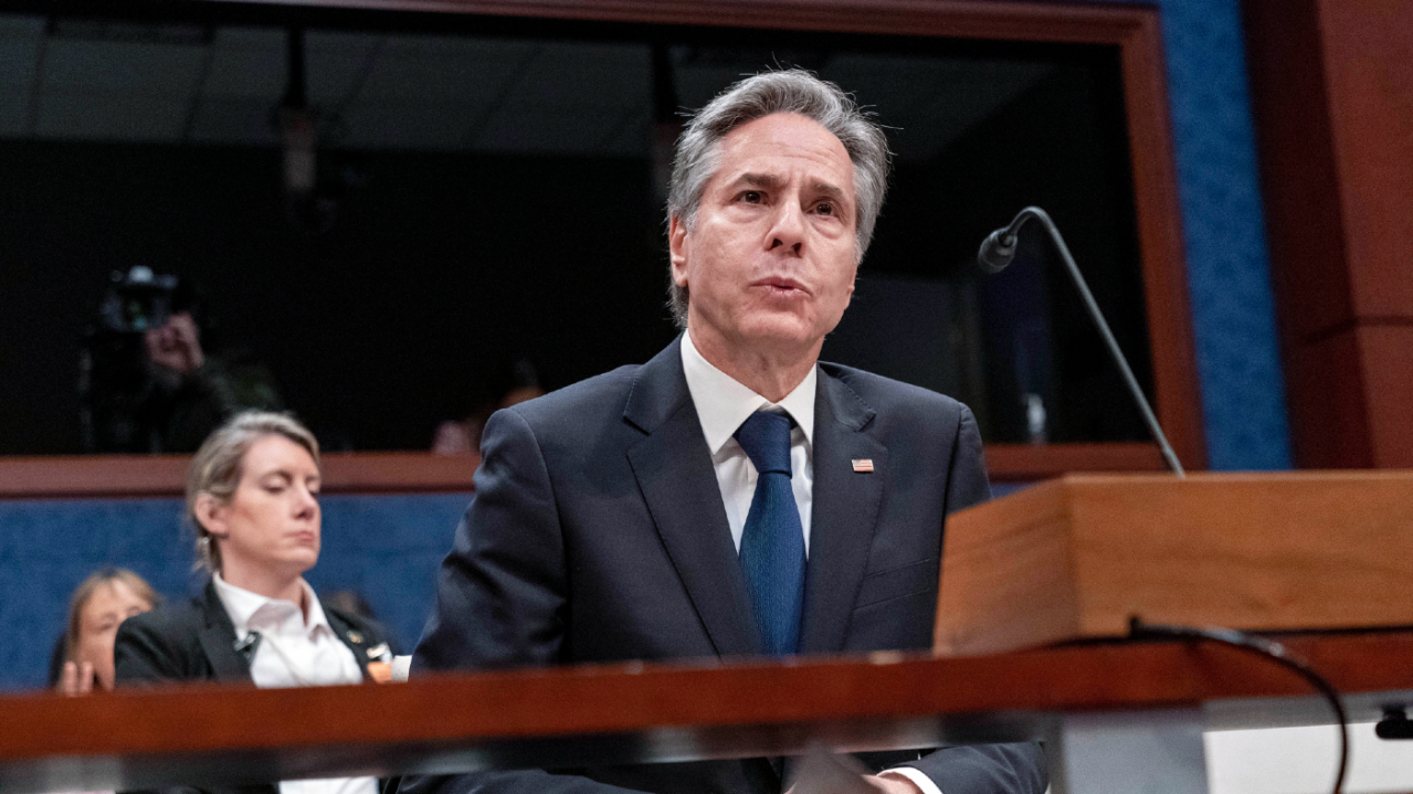 Featured image for Republicans challenge Blinken on Afghanistan withdrawal and detainment of Americans.