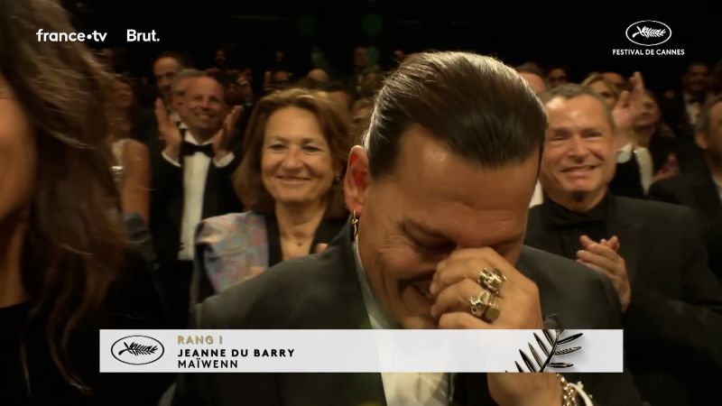 Featured image for Johnny Depp's Emotional Journey at Cannes Film Festival.