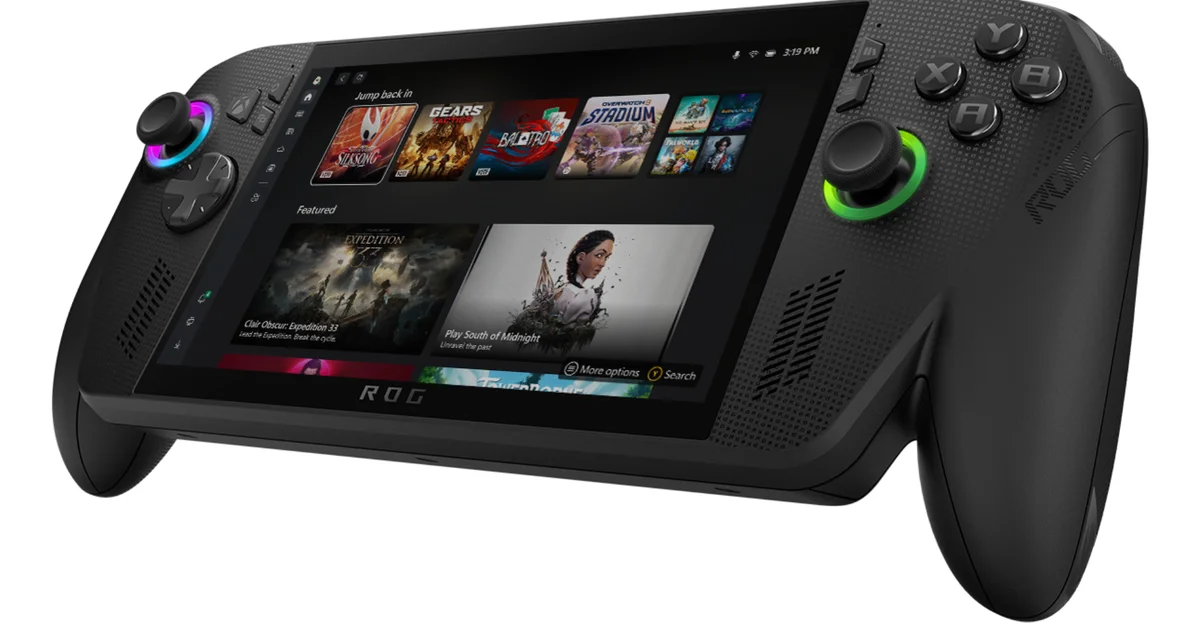 Featured image for Microsoft Confirms Asus Set ROG Ally Prices Amid Next-Gen Xbox Plans