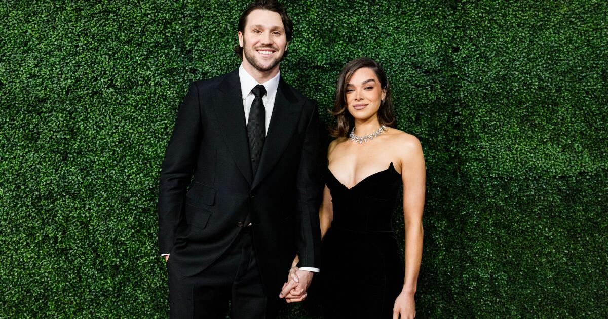 Featured image for Josh Allen and Hailee Steinfeld Tie the Knot in California