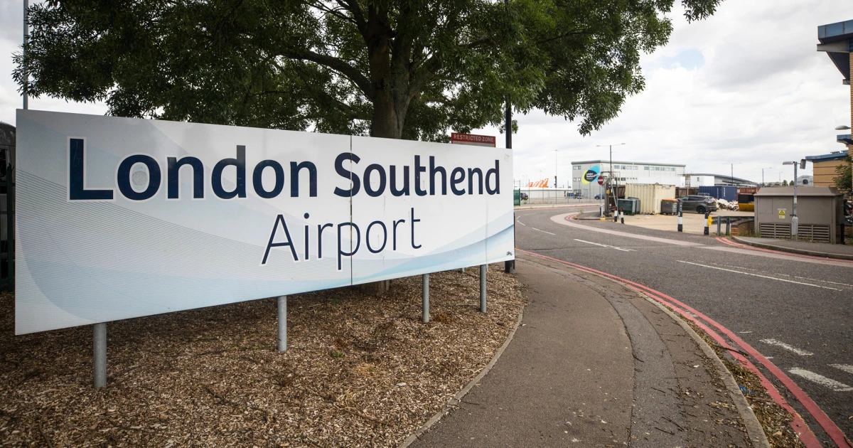 Featured image for Small Plane Crashes at Southend Airport, Flights Cancelled