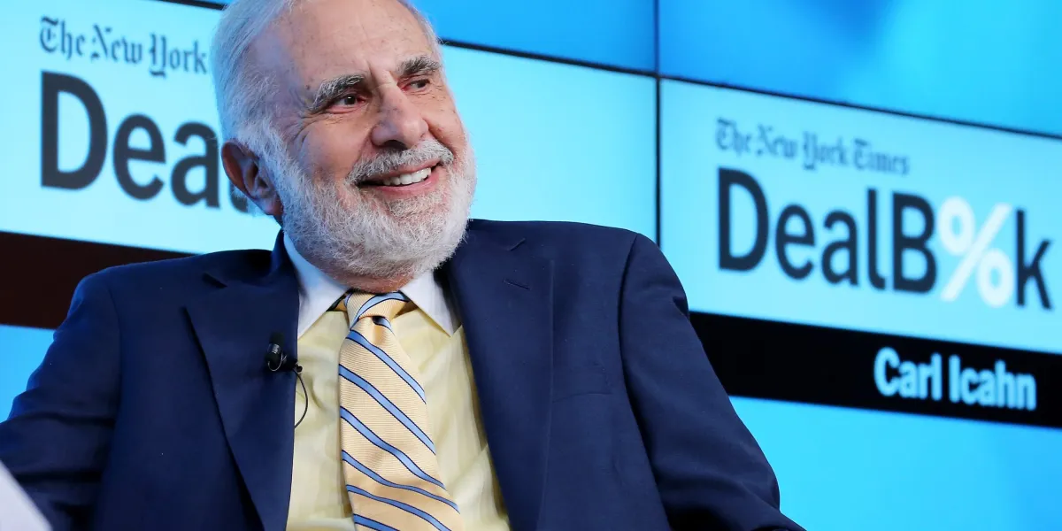 Featured image for Carl Icahn's Fortune Rebounds as Loan Deal Eases Short-Seller Assault