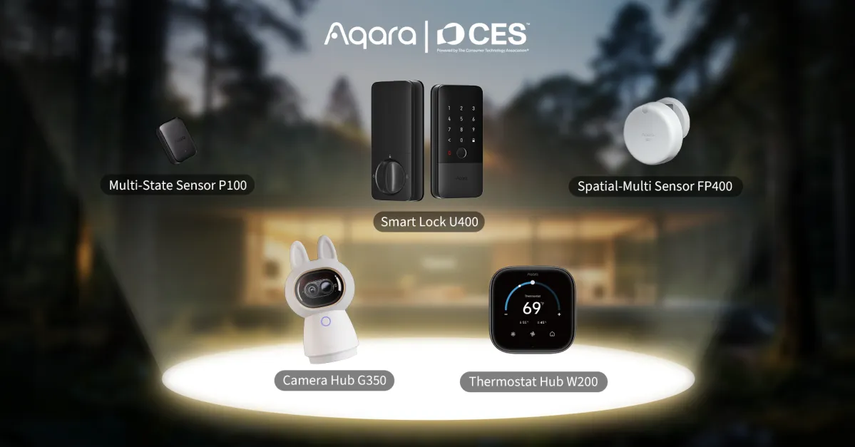 Featured image for Aqara Unveils Innovative Smart Home Products at CES 2026