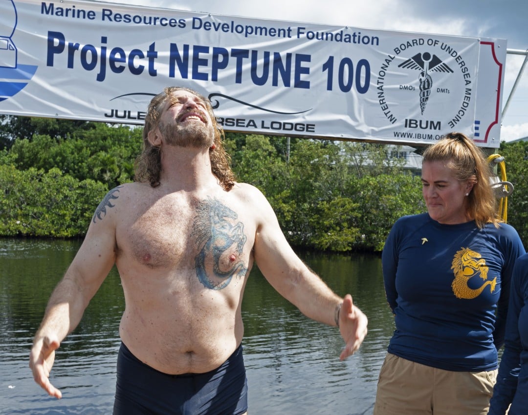 Featured image for Florida Scientist 'Dr. Deep Sea' Resurfaces After Record-Breaking 100 Days Underwater