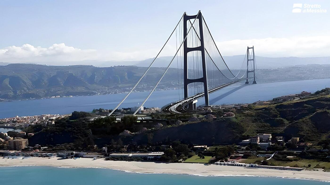 Featured image for Italy Approves Longest Suspension Bridge to Connect Sicily and Mainland