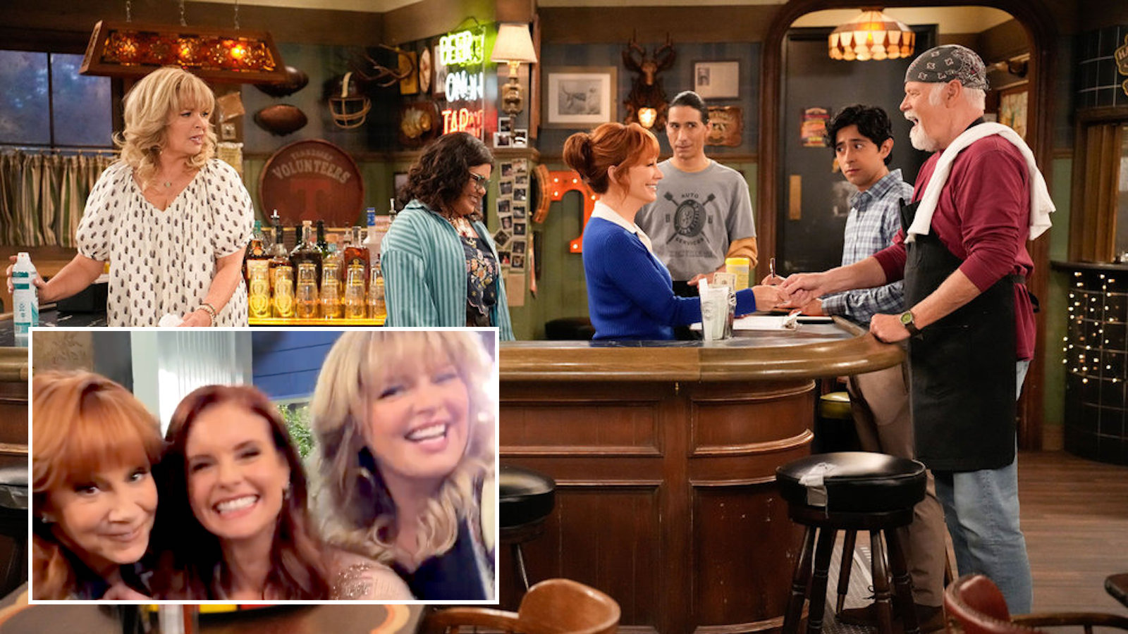 Featured image for Reba McEntire and 'Happy's Place' Cast Tease Secrets and Season 2 Surprises