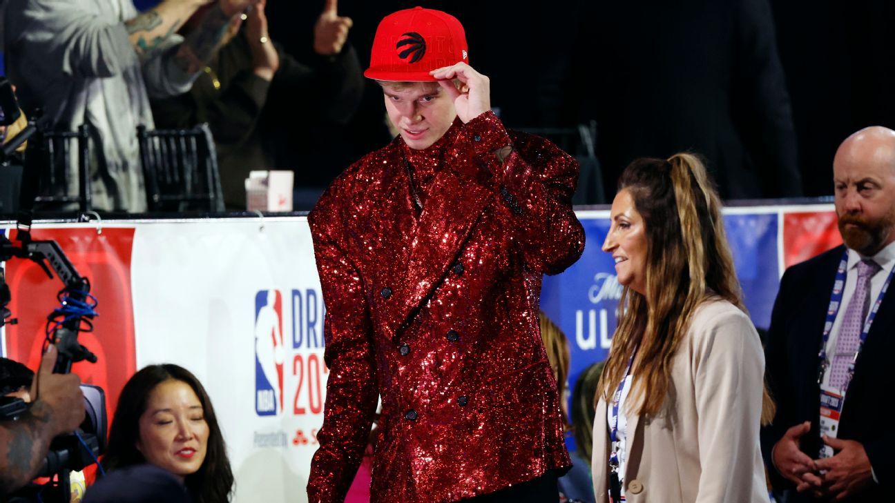 Featured image for "Gradey Dick's NBA Draft Journey: From Red Suits to Courting Drake"