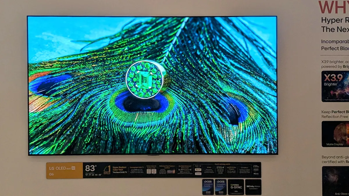 Featured image for LG Unveils Bright, Innovative OLED TVs at CES 2026