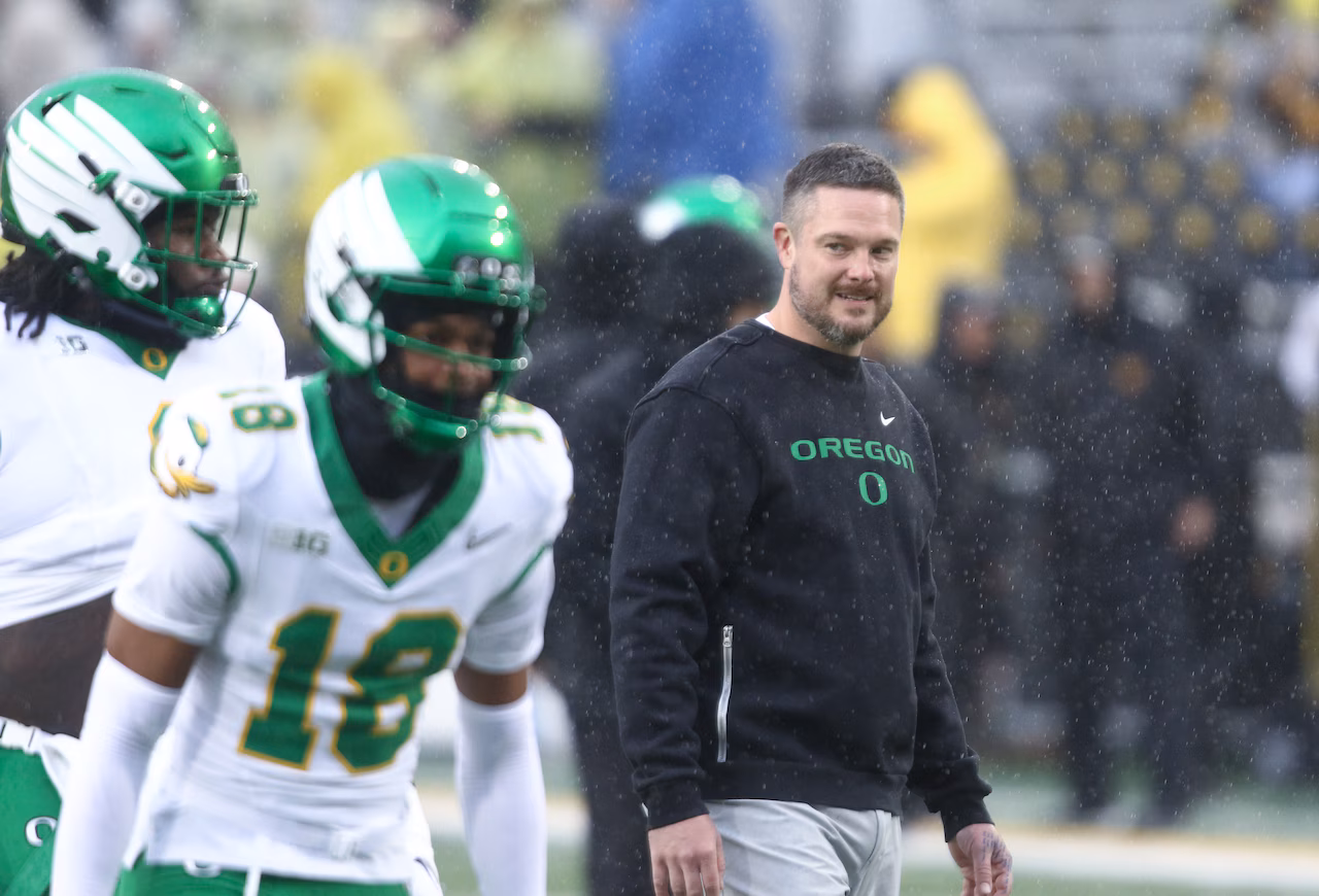 Featured image for Oregon's Last-Second Victory Over Iowa Boosts CFP Hopes