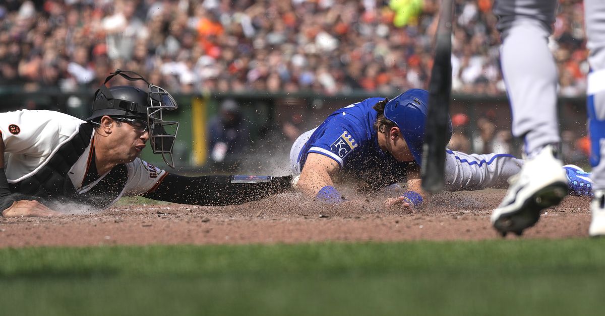 Featured image for Giants suffer 6-5 loss to Royals despite strong outing from Sean Manaea.