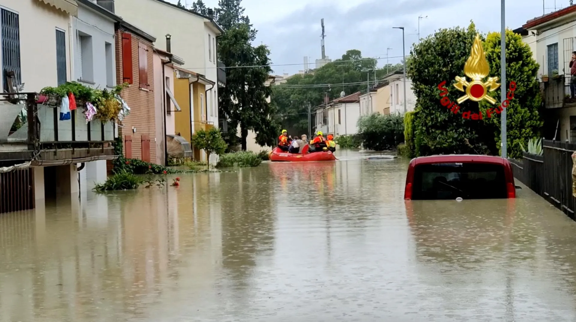 Featured image for Italy's Deadly Floods: 8 Killed and Thousands Displaced.