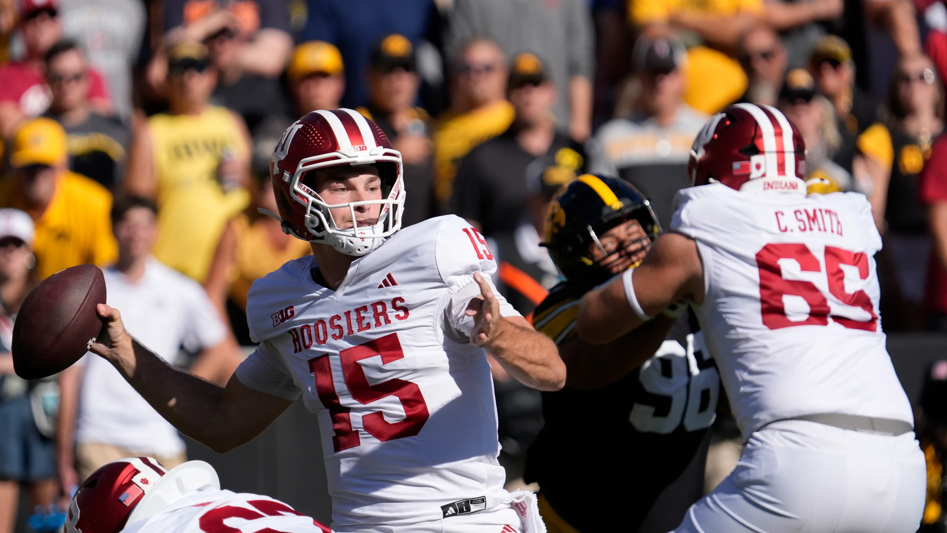 Featured image for Indiana edges Iowa 20-15 in a close Week 5 showdown