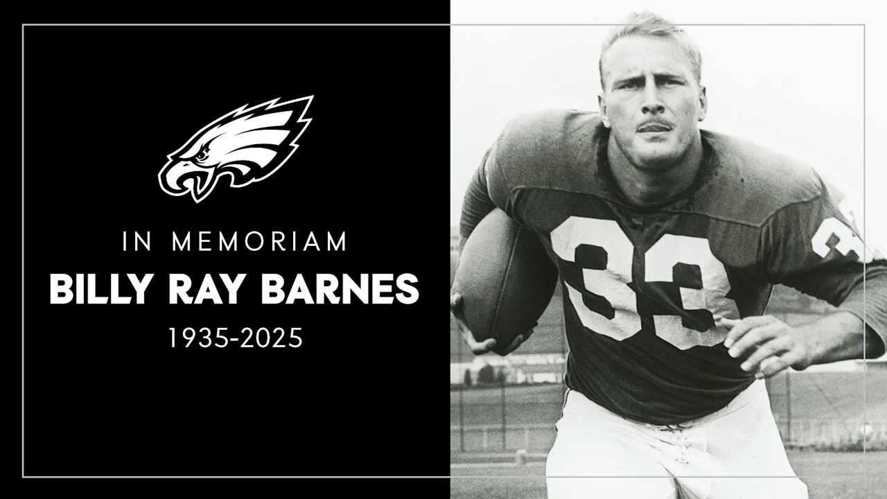 Featured image for Philadelphia Eagles Legend Billy Ray Barnes Passes Away at 90