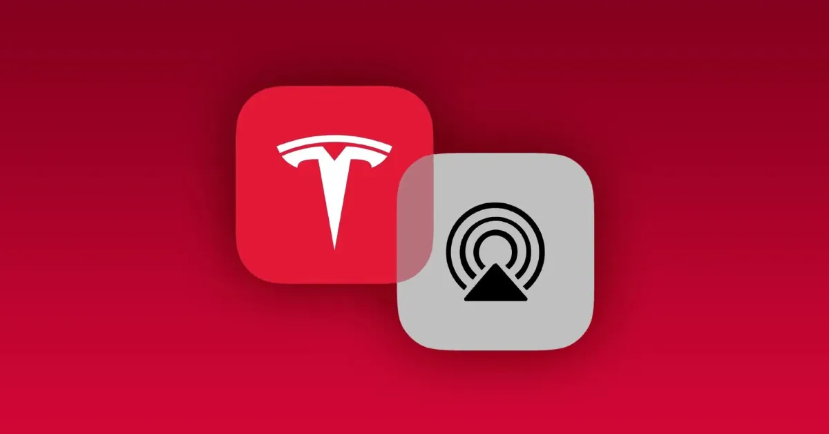 Featured image for "Tesla iPhone App Update Adds Apple AirPlay Support, Following Musk's Signal"