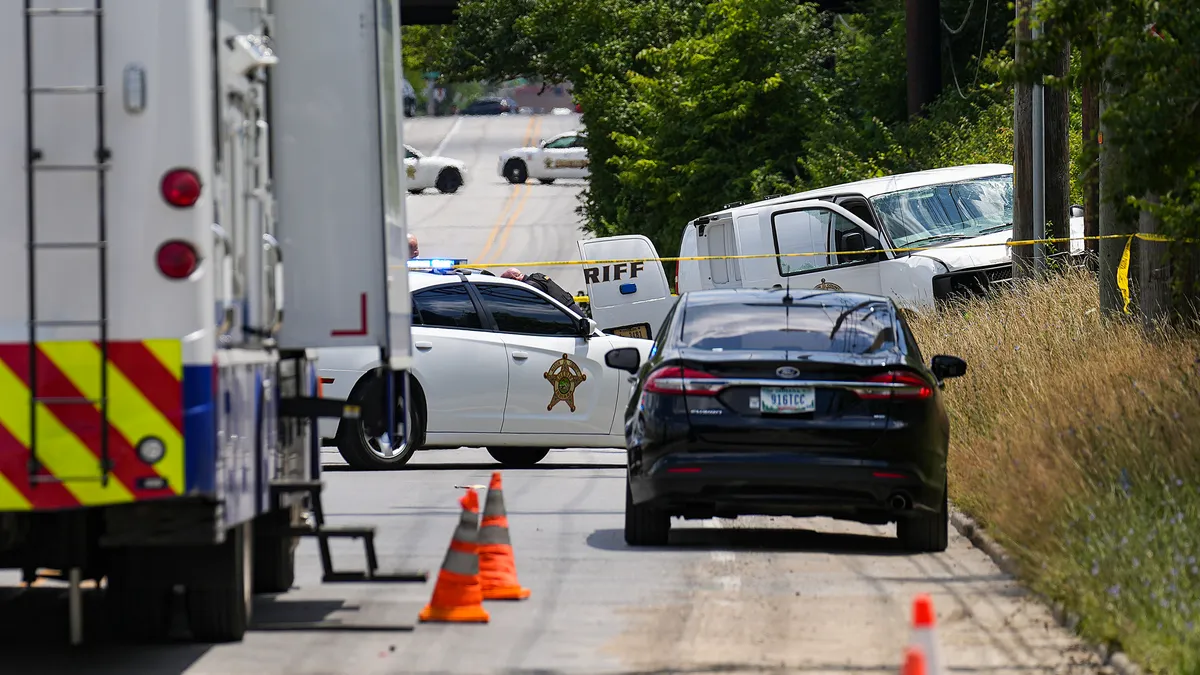 Featured image for "Deputy killed in Indianapolis escape attempt: Inmate's assault and van crash"