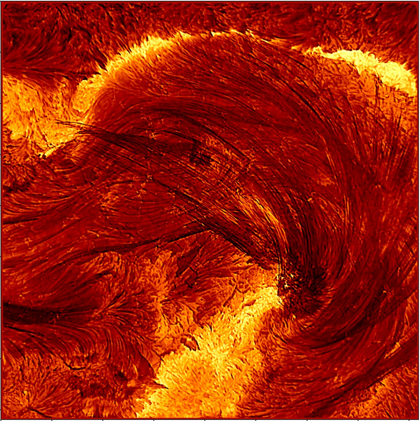 Featured image for Inouye Solar Telescope Captures Stunning Solar Flare and Loop Images