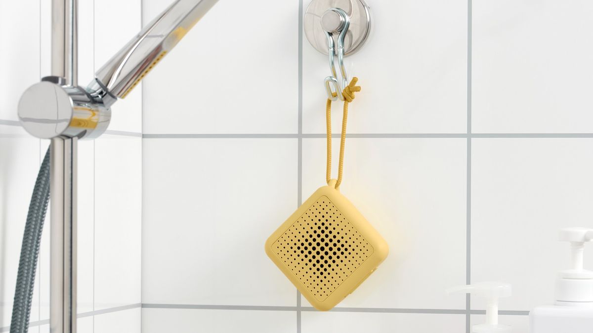 Featured image for IKEA's $15 waterproof Bluetooth speaker perfect for shower jams.
