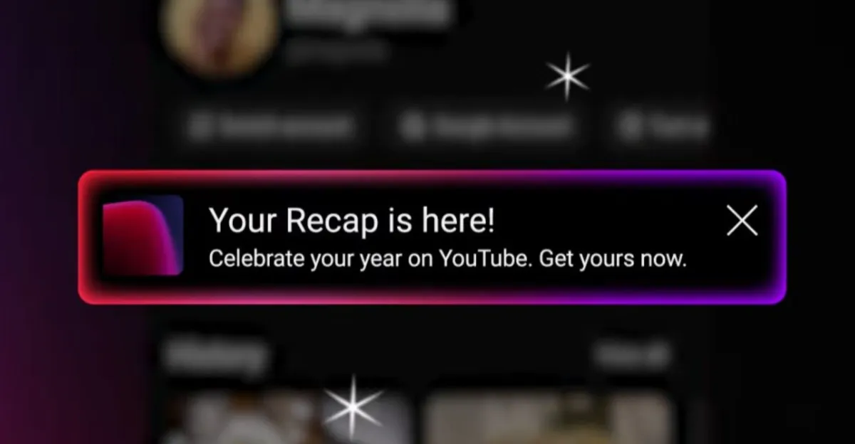 Featured image for YouTube Launches Personal Recap Feature for 2025 Viewing Trends