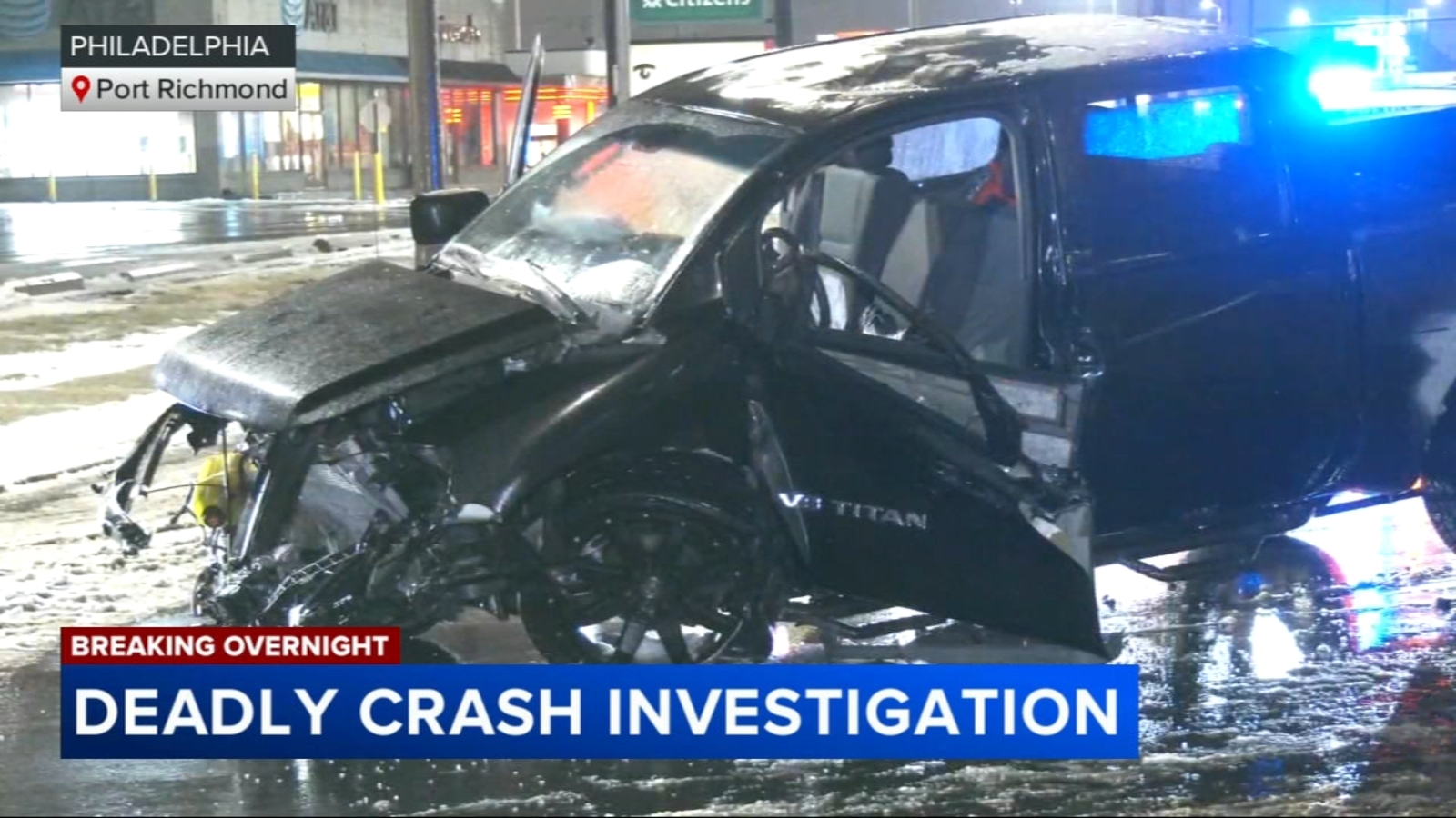 Featured image for Woman Killed in Icy Head-On Crash in Philadelphia's Port Richmond