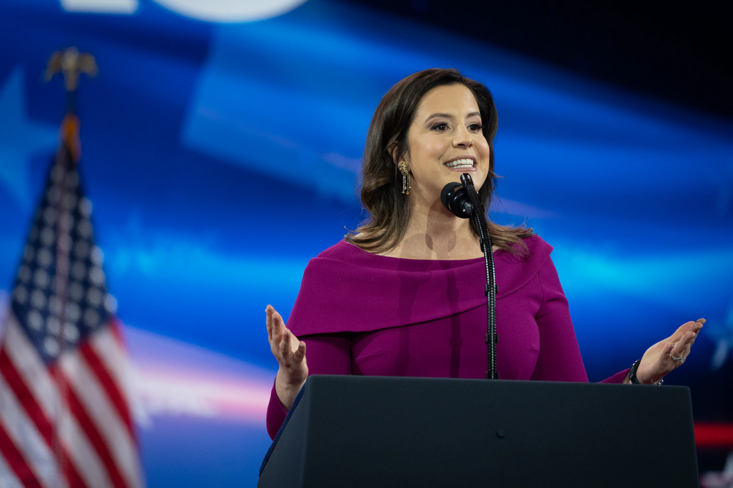 Featured image for Elise Stefanik Launches Campaign for New York Governor Amid GOP Rivalry