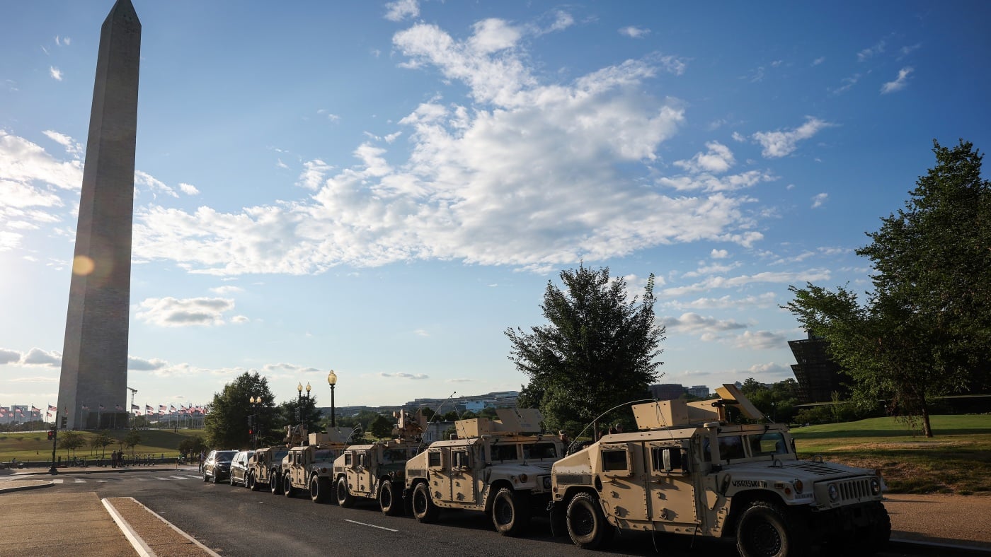 Featured image for Six States to Deploy Troops to D.C. as Texas Considers Redistricting