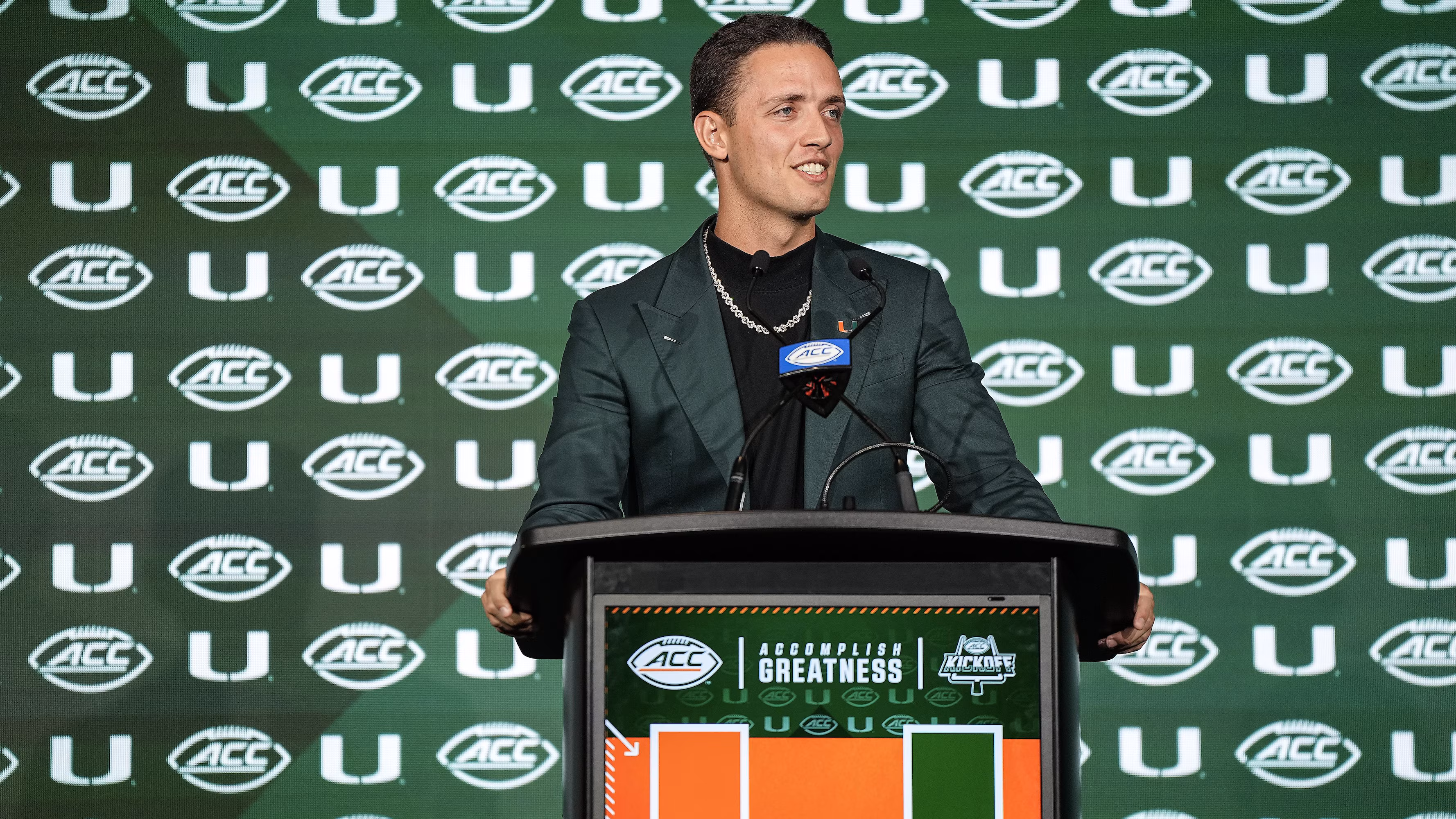 Featured image for Carson Beck Reflects on Transfer to Miami and Return to Full Strength