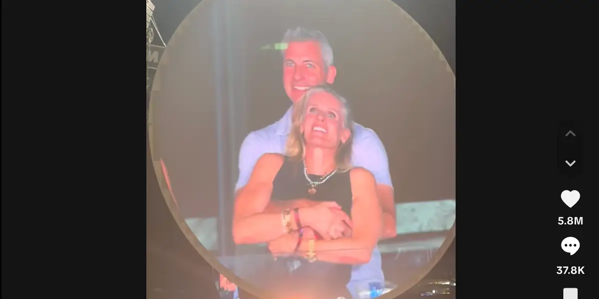 Featured image for Woman in Coldplay Kiss Cam Video Breaks Silence on Viral Moment