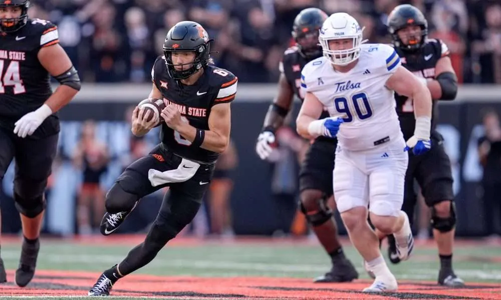 Featured image for Oklahoma State's Historic Loss to Tulsa Sparks Fan Outcry and Coaching Criticism