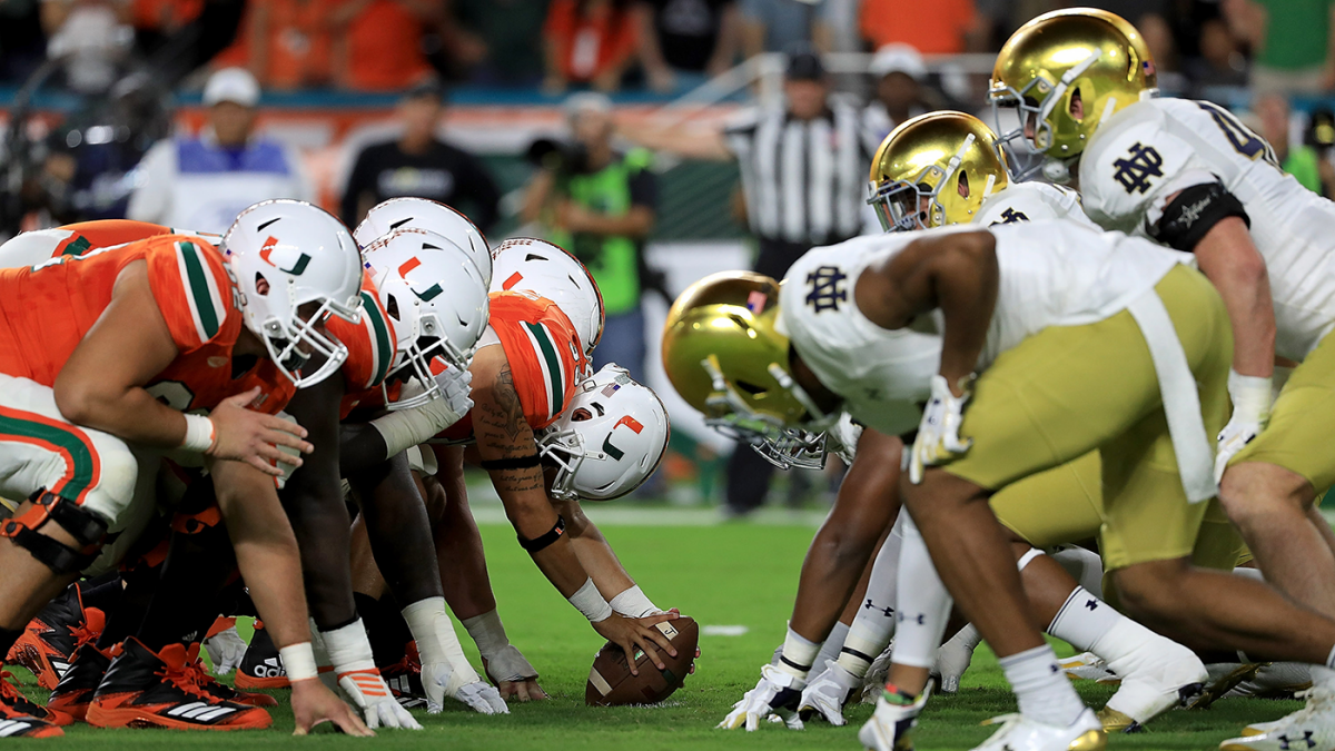 Featured image for Notre Dame vs. Miami: Top-10 Showdown Preview and Live Updates