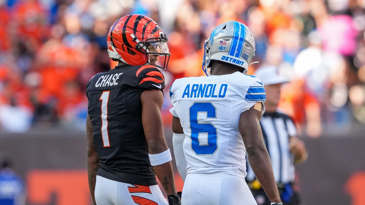 Featured image for Lions' Terrion Arnold Out Long-Term with Shoulder Injury, Team Elevates CB and OL for Bengals