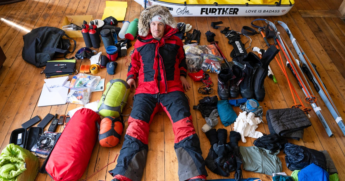 Featured image for Colin O'Brady Begins Record-Breaking Solo Antarctica Crossing