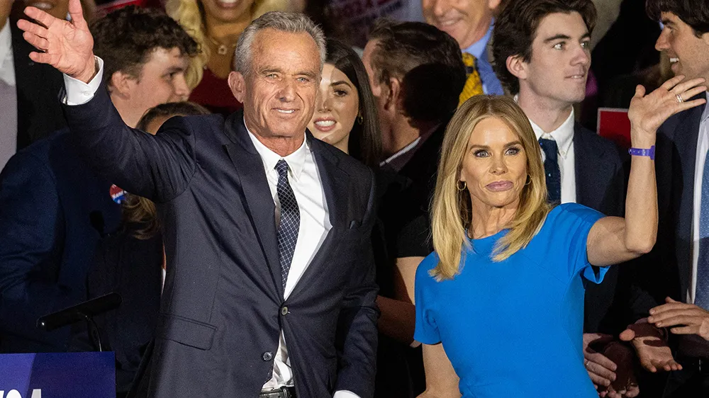 Featured image for The Complicated Relationship of Robert F. Kennedy Jr. and Cheryl Hines.