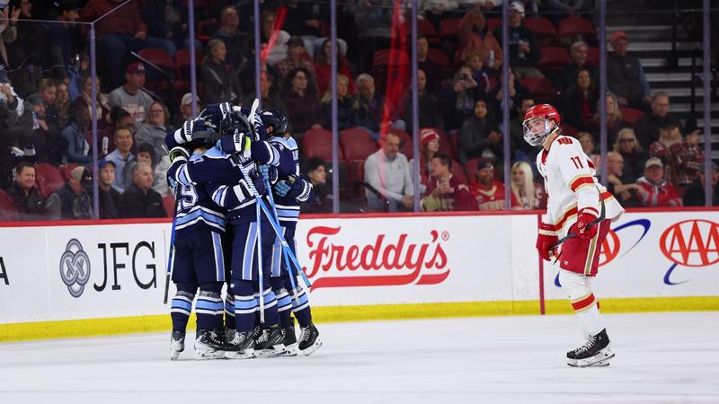 Featured image for Maine Hockey Upsets Denver in Key Series