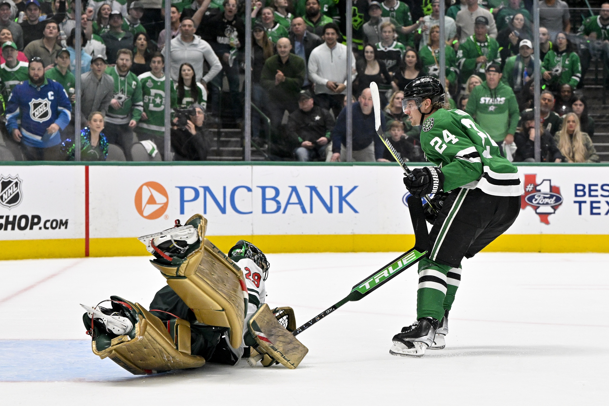 Featured image for Wild's Goalie Strategy Backfires in Game 2 Loss.