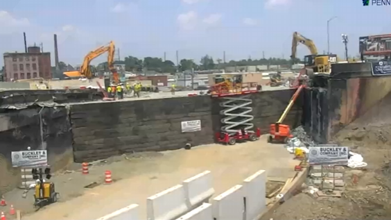 Featured image for Governor announces reopening timeline for collapsed section of I-95 in Philadelphia.