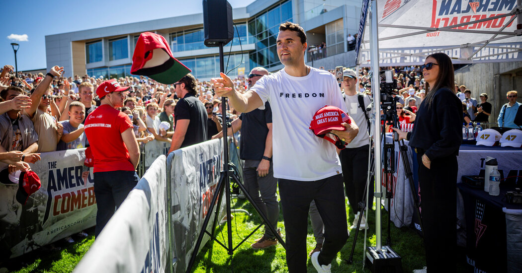 Featured image for Charlie Kirk Critically Injured in Shooting at Utah College Event