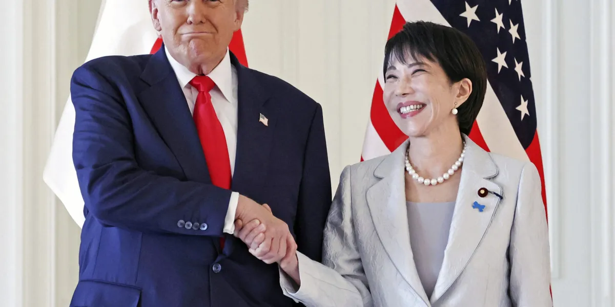 Featured image for Trump Engages with Japan's Leaders Over Handshake, Baseball, and Trade