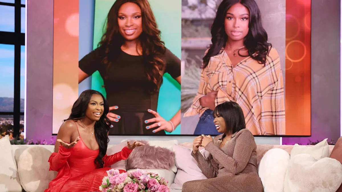 Featured image for Coco Jones Flattered by Jennifer Hudson Comparison