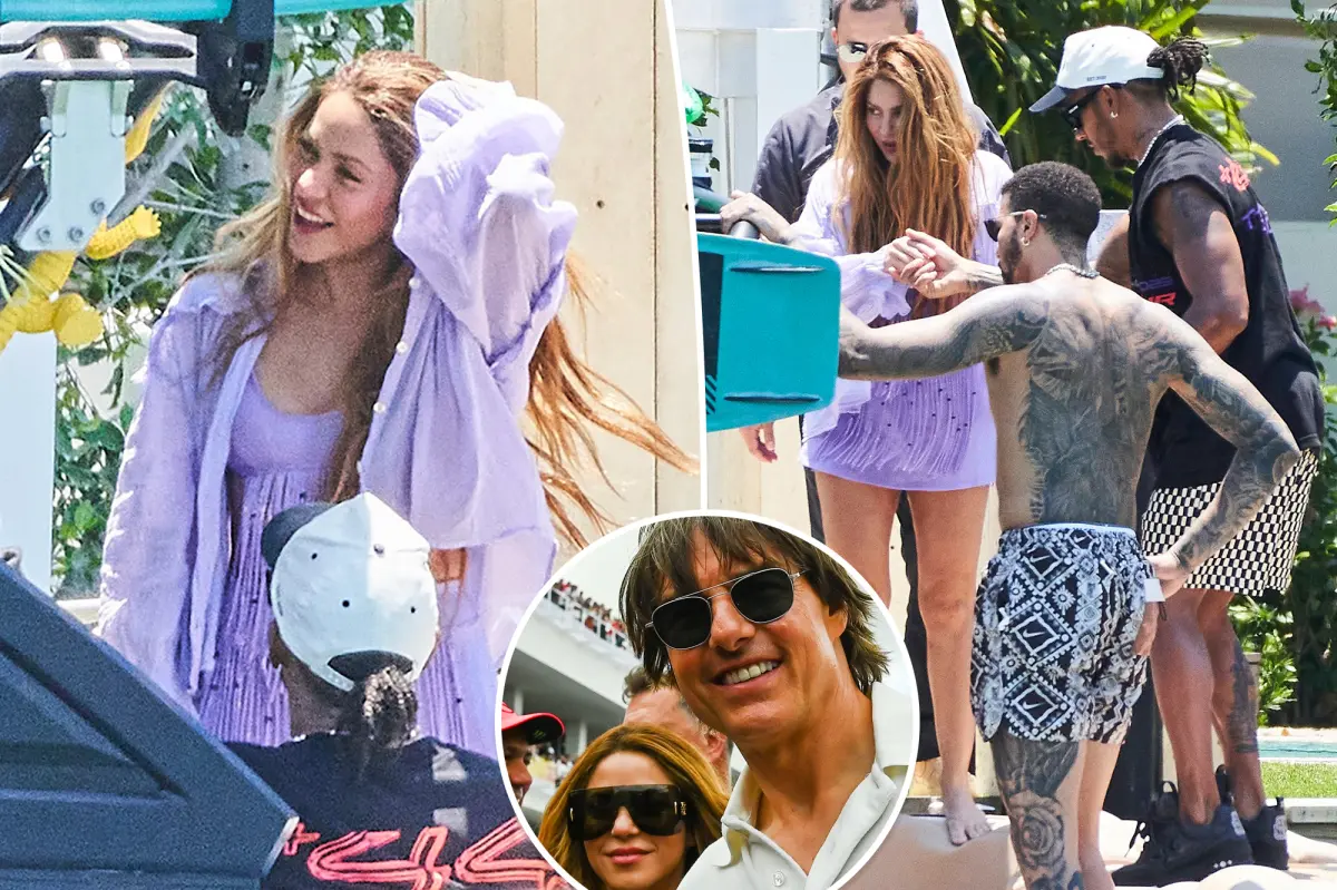 Featured image for Shakira's Dating Life: Lewis Hamilton, Tom Cruise, and Hilarious Rumors