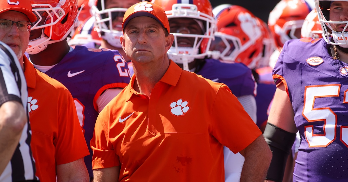 Featured image for Dabo Swinney Responds to Critics Amid Clemson's Challenging Start