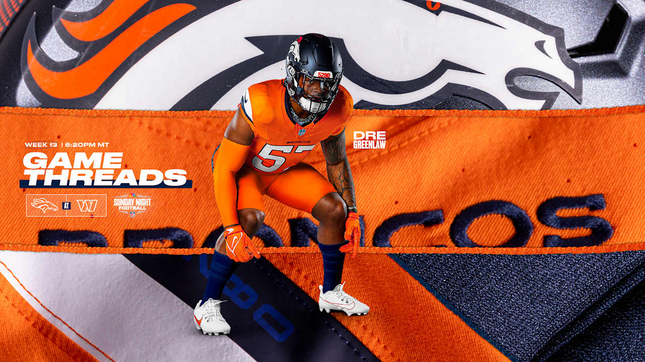Featured image for Broncos Aim for Win in Sunset Orange Jerseys Against Commanders on Sunday Night
