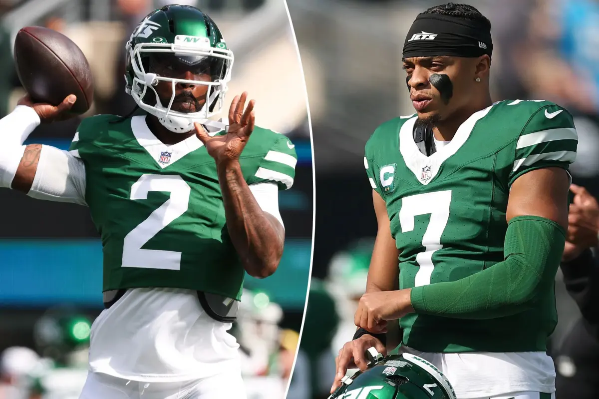Featured image for Jets Bench Justin Fields, Turn to Tyrod Taylor in Offensive Struggle