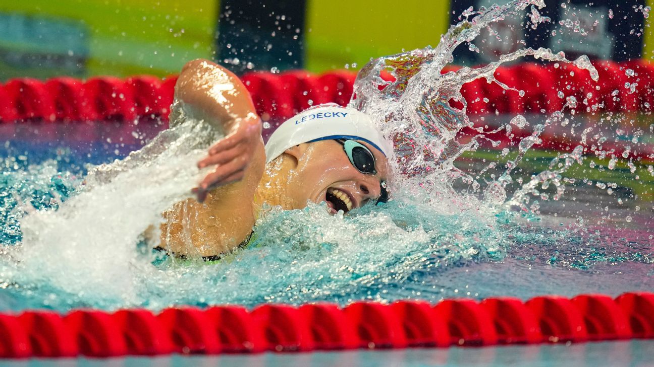 Featured image for Katie Ledecky's Dominance Shines at U.S. Swimming Championships
