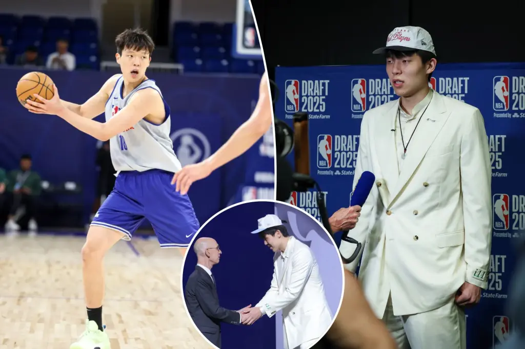 Featured image for NBA Fans Shocked by Portland's No. 16 Pick of Yang Hansen