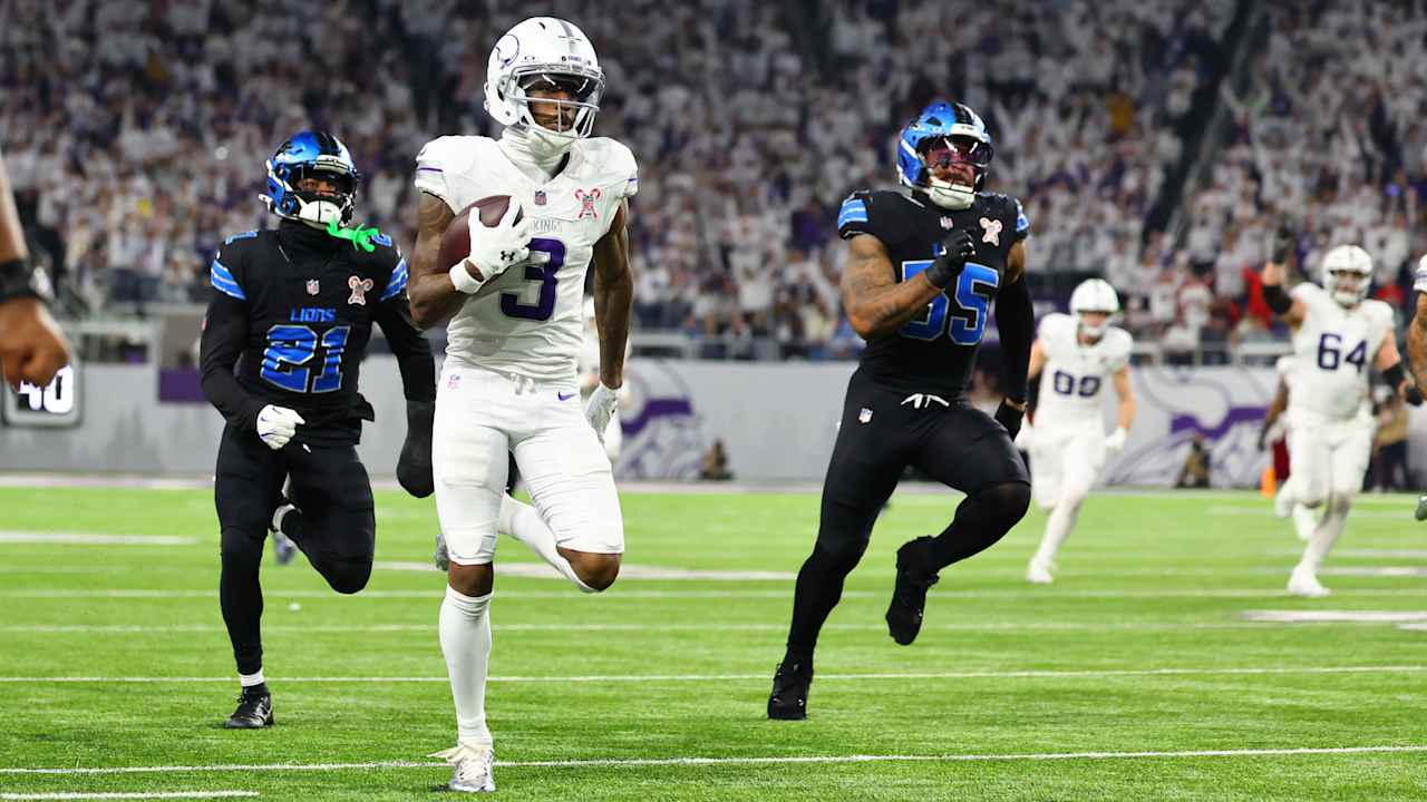 Featured image for Jordan Addison Scores 65-Yard Touchdown in Vikings' Win