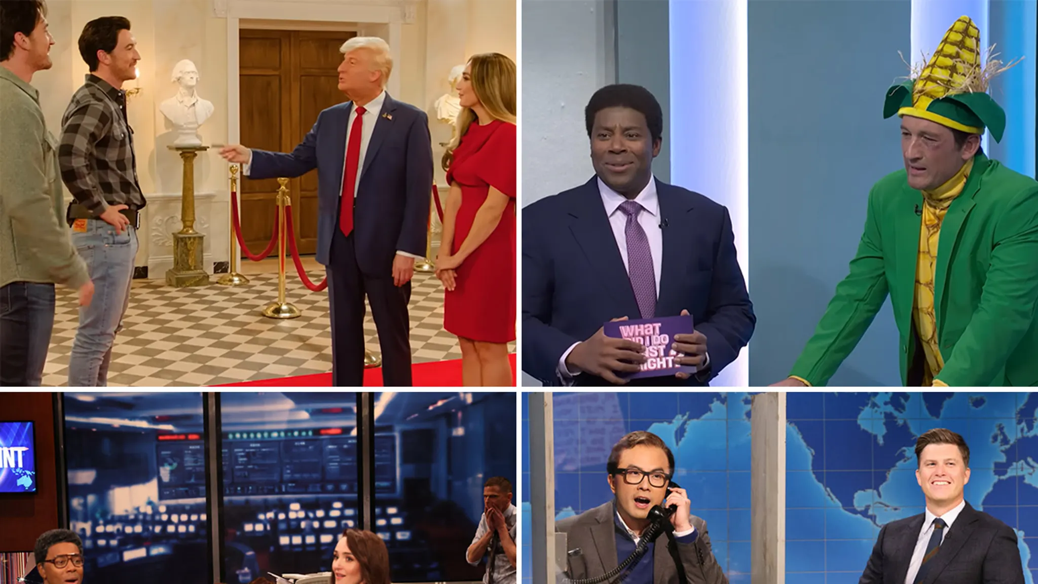 Featured image for Miles Teller and Property Brothers Star in SNL White House Renovation Sketches