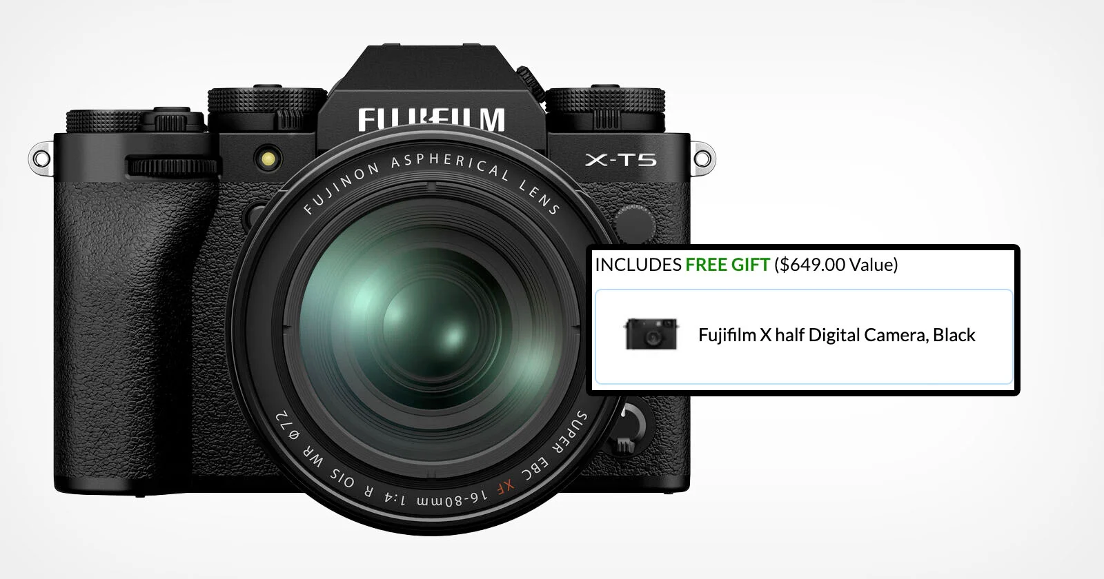 Featured image for Fujifilm X-Half Offers and Launches: Freebies, Editions, and Discounts