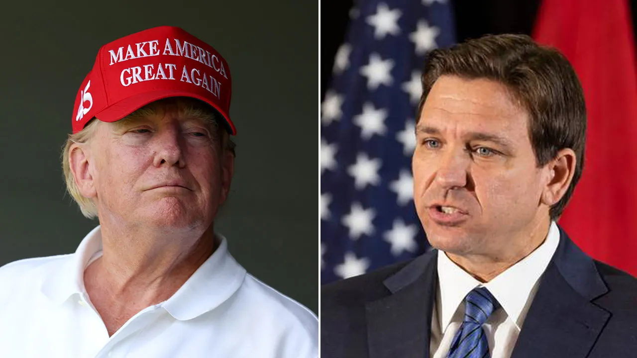 Featured image for DeSantis clashes with Trump over crime claims and criminal justice reform.