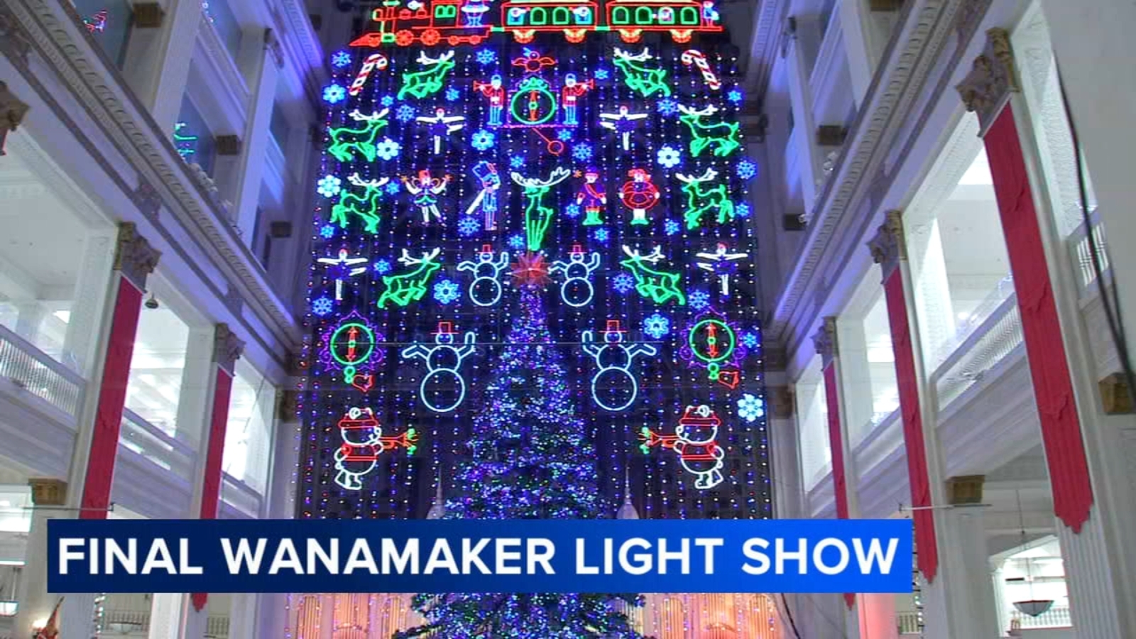 Featured image for Crowds Say Goodbye to Wanamaker Light Show Before Hiatus